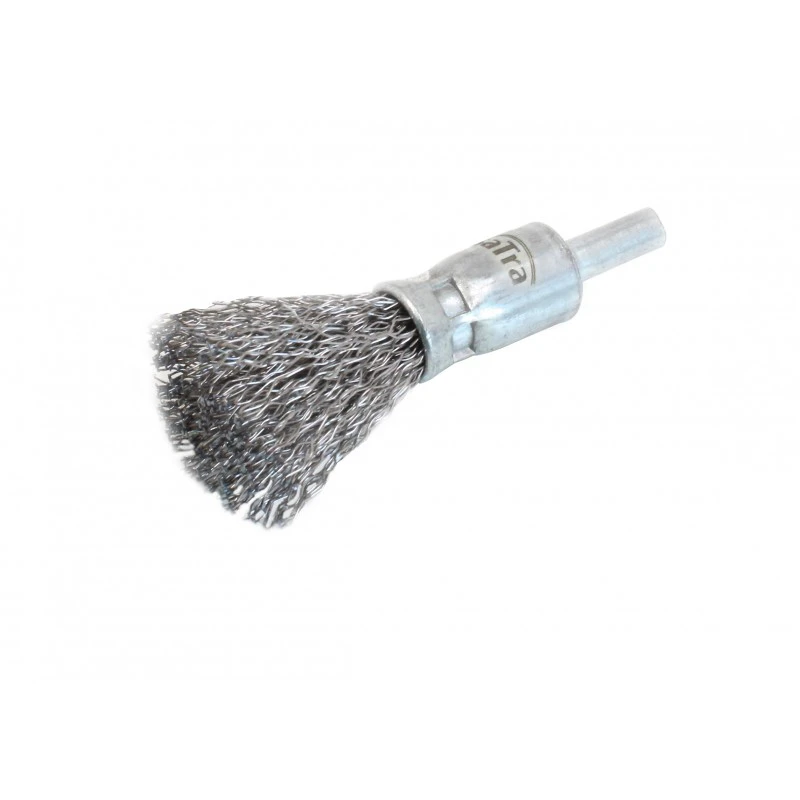 SATRA S-12EBS – Koncová oceľová kefa 12 × 6 mm