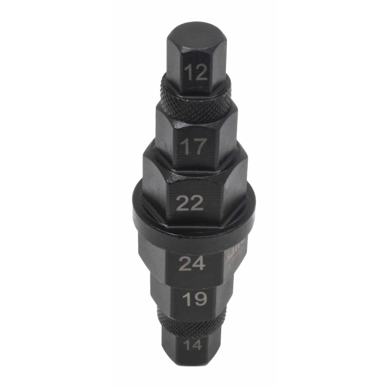 SATRA S-90142 – Kľúč na kolesá motocykla 12 – 24 mm, 3/8"