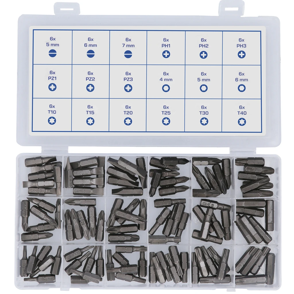 Súprava bitov, 108-dielna BRILLIANT TOOLS BT053108