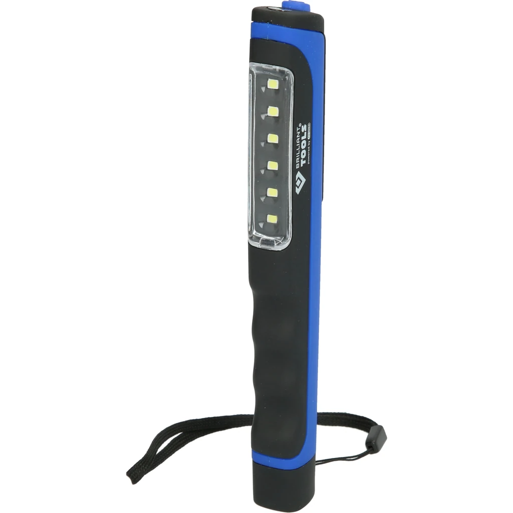 Ručné LED svietidlo 6+1 SMD BRILLIANT TOOLS BT130900
