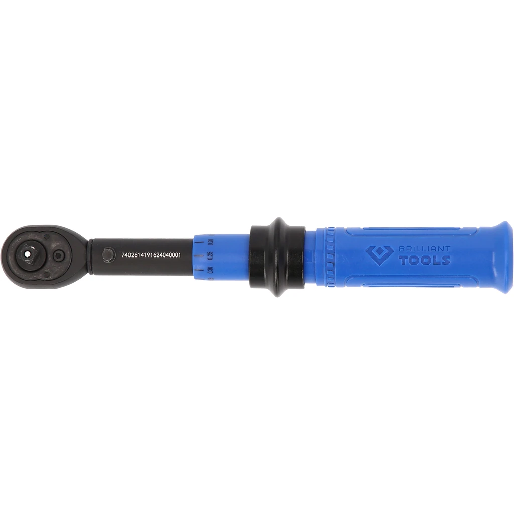 1/4" momentový kľúč s prepínacou račňou, 1–5 Nm BRILLIANT TOOLS BT141916