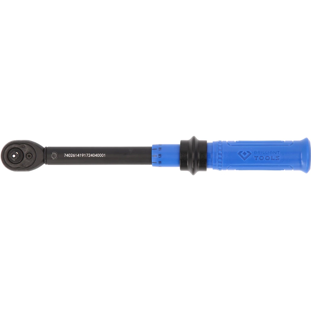 1/4" momentový kľúč s prepínacou račňou, 5–25 Nm BRILLIANT TOOLS BT141917