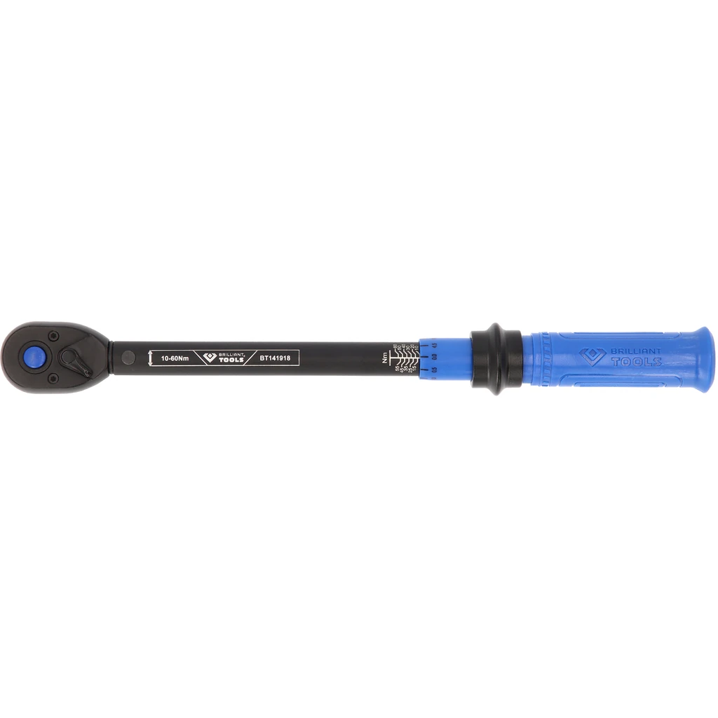 3/8" momentový kľúč s prepínacou račňou, 10–60 Nm BRILLIANT TOOLS BT141918