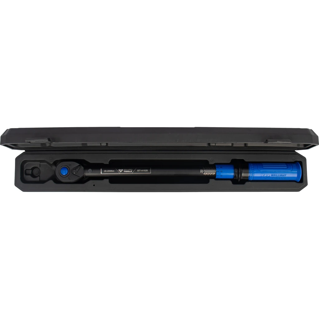 1/2" momentový kľúč s prepínacou račňou, 20–200 Nm BRILLIANT TOOLS BT141920