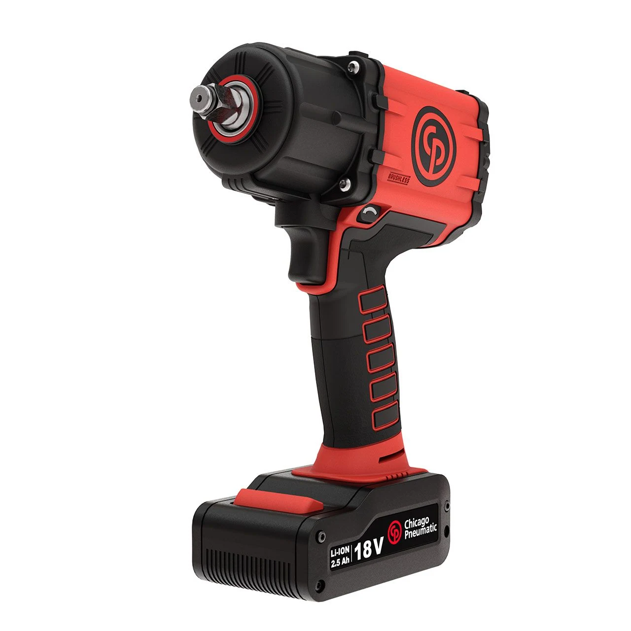 Akumulátorový rázový uťahovák, 1/2", bez akumulátora a nabíjačky Chicago Pneumatic CP8854 8941088548
