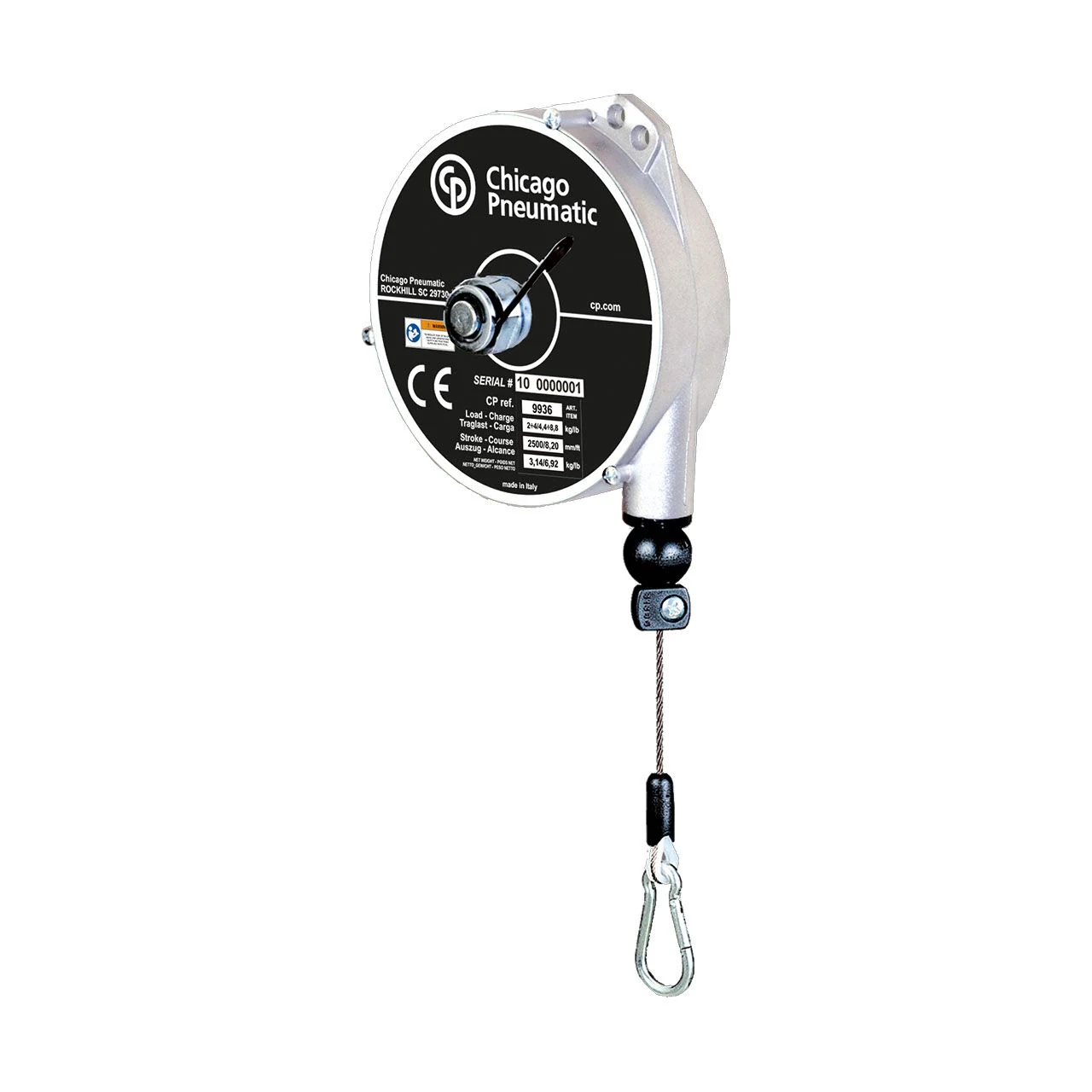 Balancér náradia 2,0-4,0 kg 4,4-8,8 lb Chicago Pneumatic CP9921 8941099210