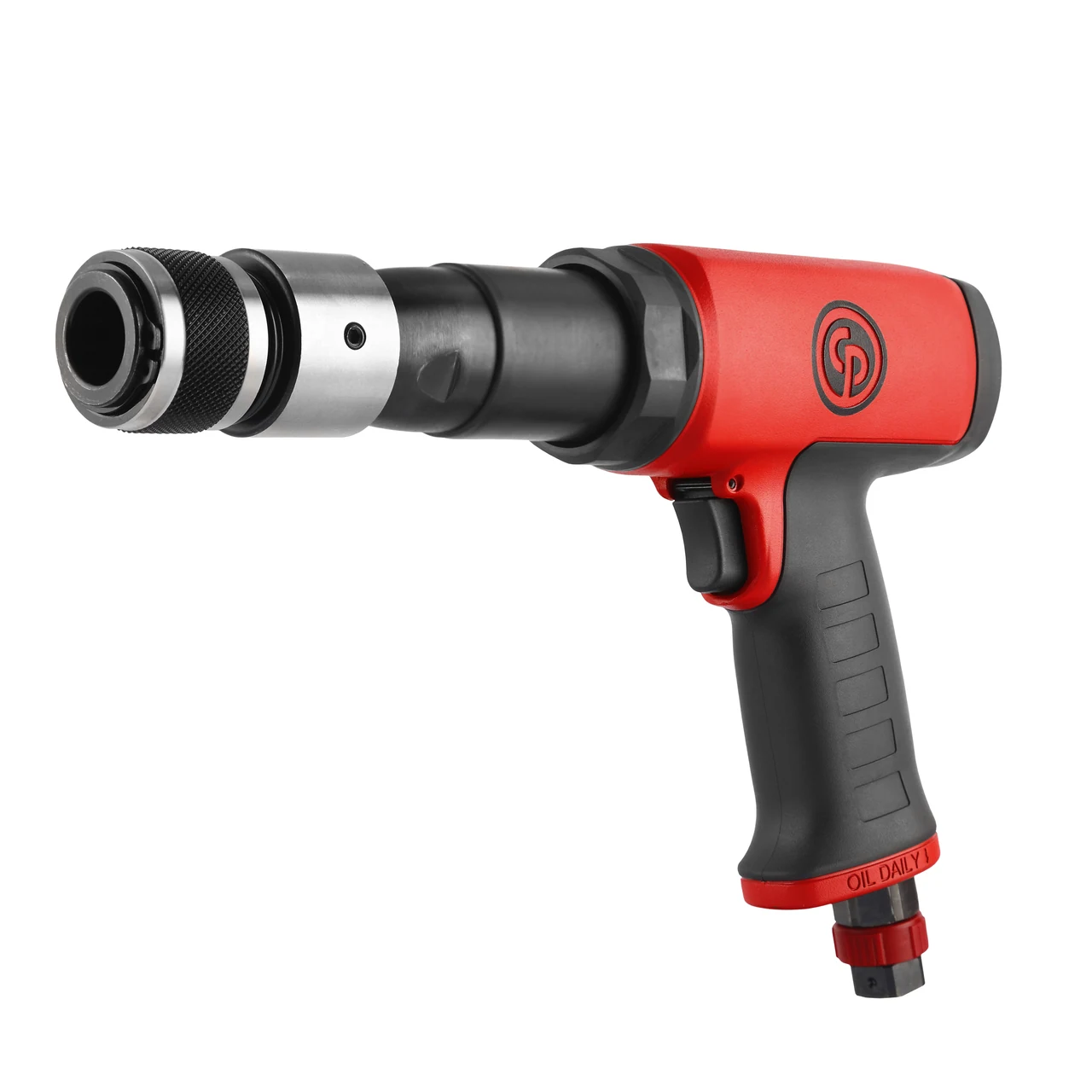 Dlhé pneumatické kladivo s nízkymi vibráciami a okrúhlou stopkou 0,401" (10,2 mm) Chicago Pneumatic CP7165 8941071650