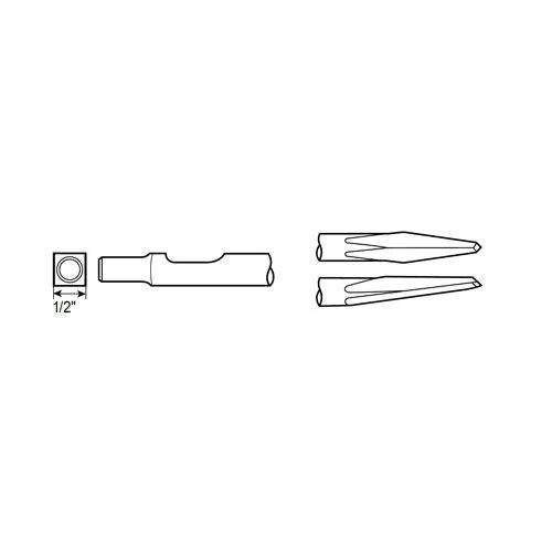Kosoštvorcová stopka ISO 1/2" Chicago Pneumatic WP123995