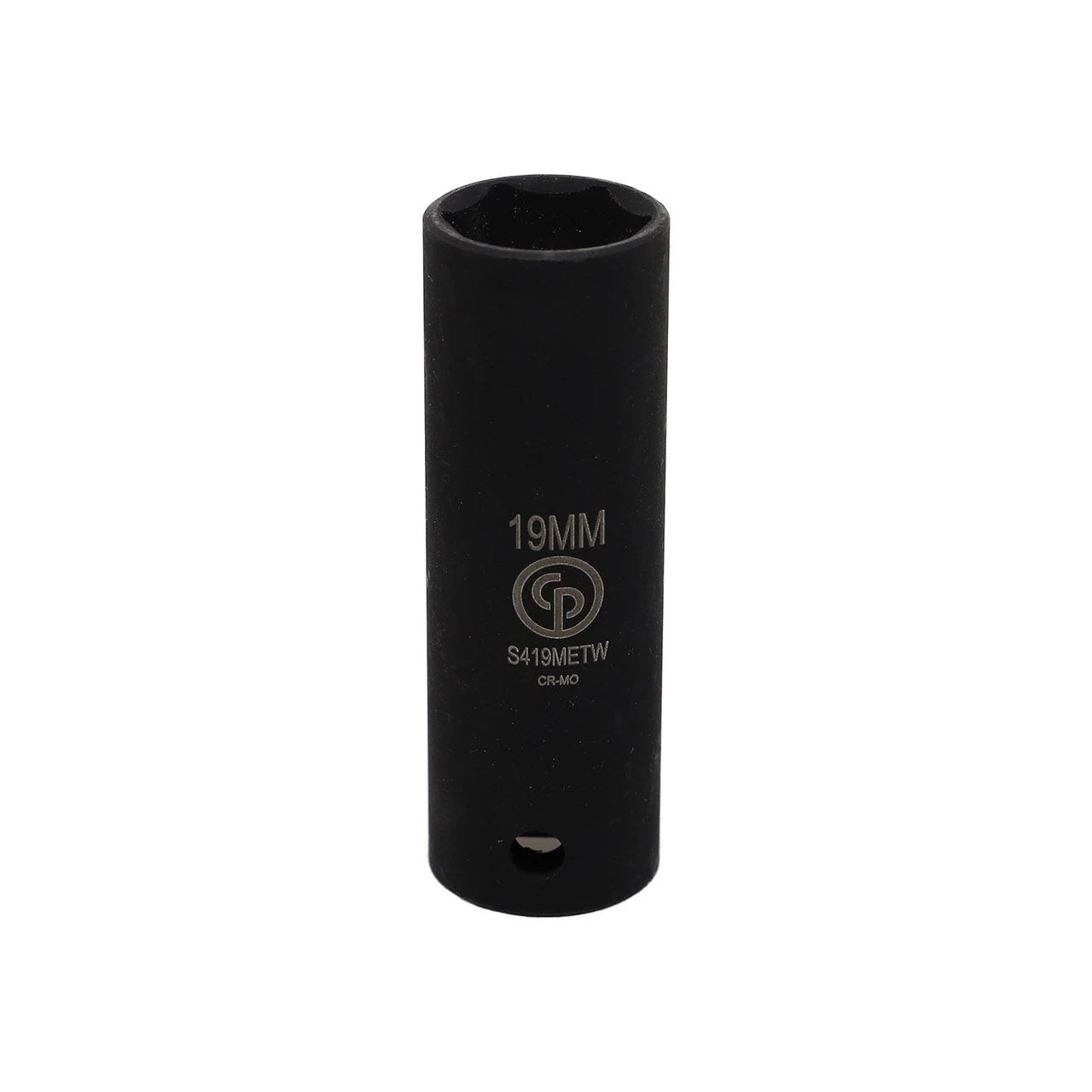 Náboj s tenkou stenou hlboký 19 mm rázová nástrčná hlavica, 1/2" Chicago Pneumatic S419MetricW 8940167730