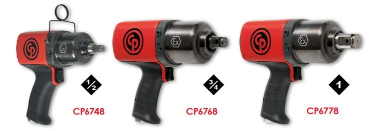 Pištoľový pneumatický rázový uťahovák - ATEX, 1/2" Chicago Pneumatic CP6748EX-P11R 6151590570