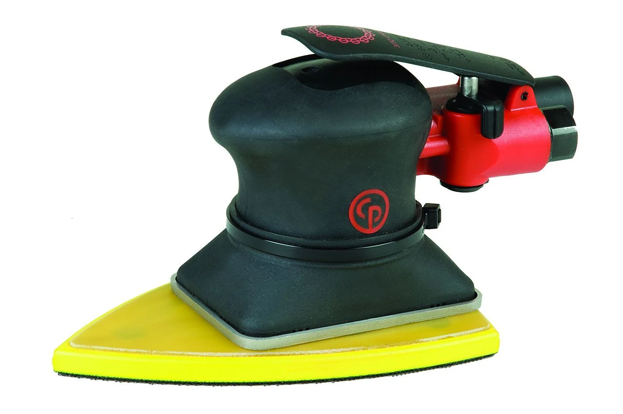 Pneumatická brúska s trojuholníkovou brúsnou podložkou, 3-7/8"-5-5/8" (100 × 144 mm) Chicago Pneumatic CP7267E 8941072670