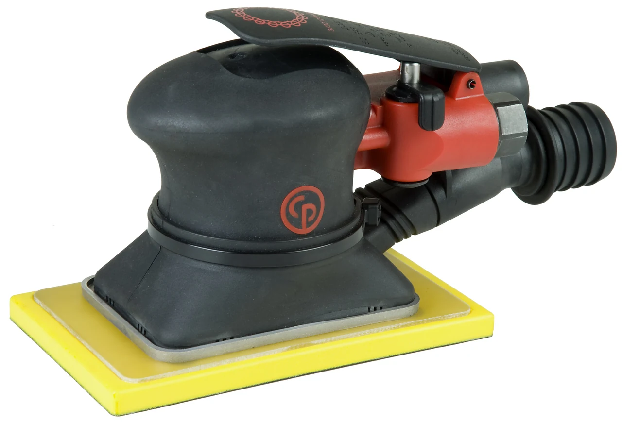Pneumatická brúska so štvorcovou brúsnou podložkou, 3-1/4"-5" (80 × 130 mm) Chicago Pneumatic CP7266CVE 8941172660