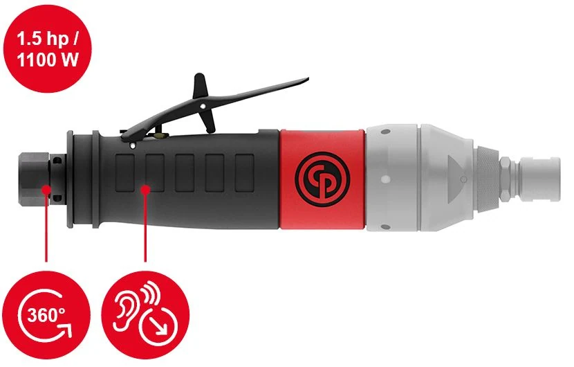 Pneumatická priama brúska, 1/4" (6 mm) Chicago Pneumatic CP3550-120 6151600620