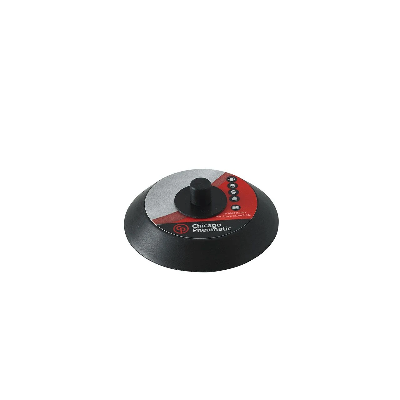 Podložka 3" psa s/0 otvormi 5/16-24 - 35GR Chicago Pneumatic 8940167203