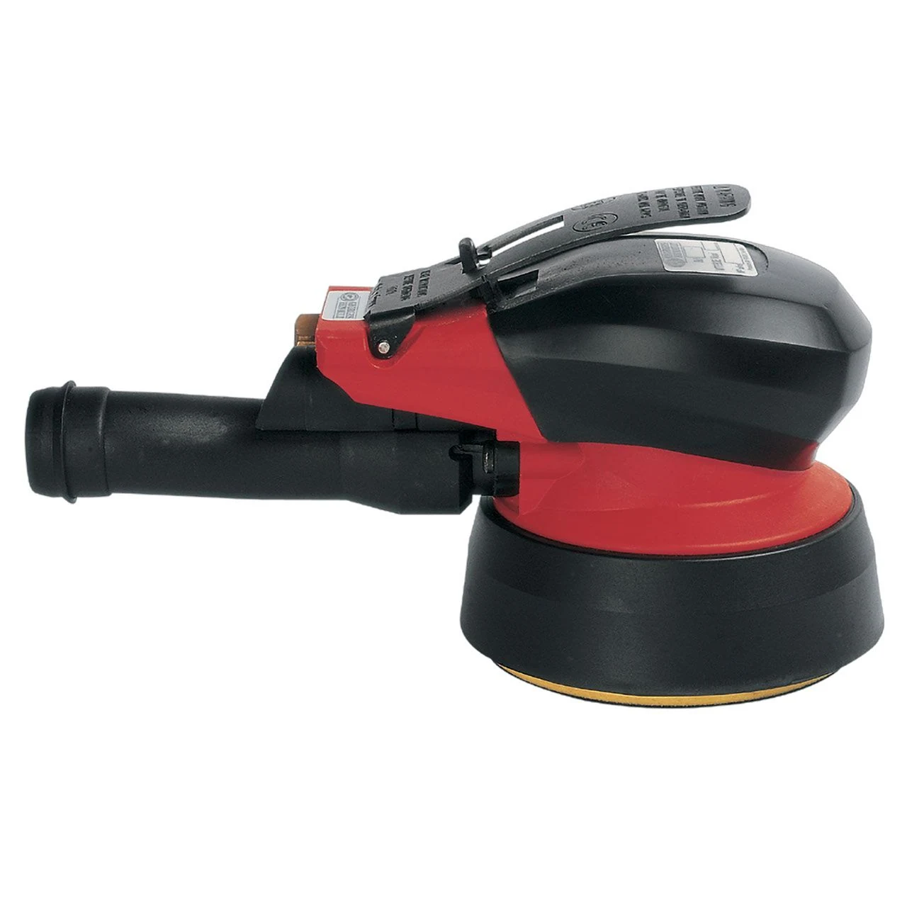 Priemyselná orbitálna brúska 210 W (0,3 HP) pre podložky 3 1/2" (89 mm), 3/16" (5 mm) výkmit, centrálny odsávací systém Chicago Pneumatic CP5306-35CV 6151702150