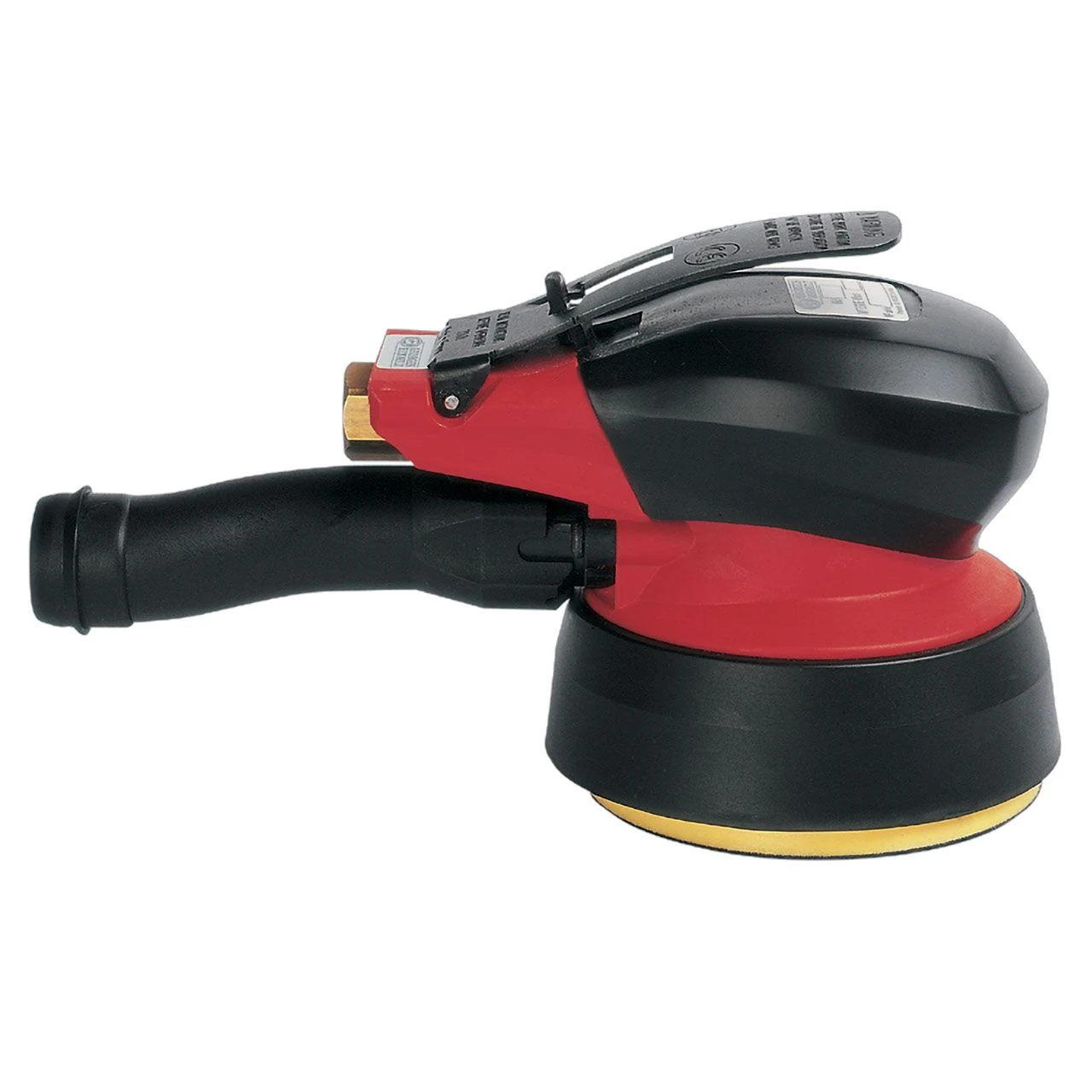 Priemyselná orbitálna brúska 210 W (0,3 HP) pre podložky 3 1/2" (89 mm), 3/16" (5 mm) výkmit, samoodvádzanie prachu Chicago Pneumatic CP5306-35SV 6151702120