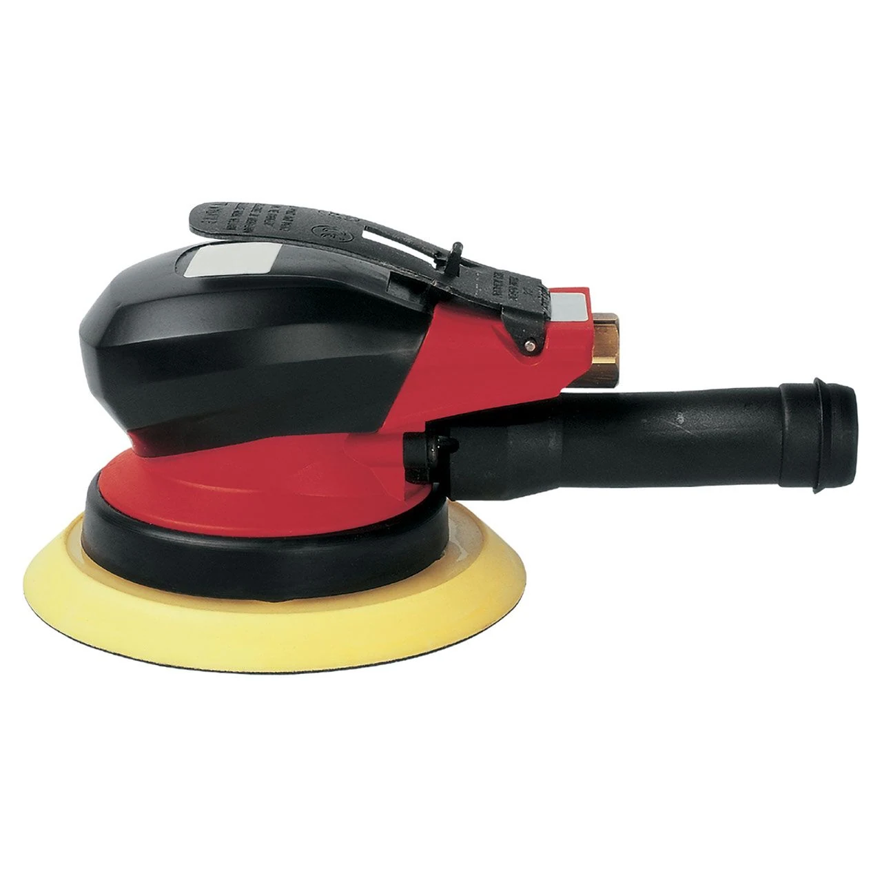 Priemyselná orbitálna brúska 210 W (0,3 HP) pre podložky 5" (125 mm), 3/16" (5 mm) výkmit, samoodvádzanie prachu Chicago Pneumatic CP5306-50SV 6151702130