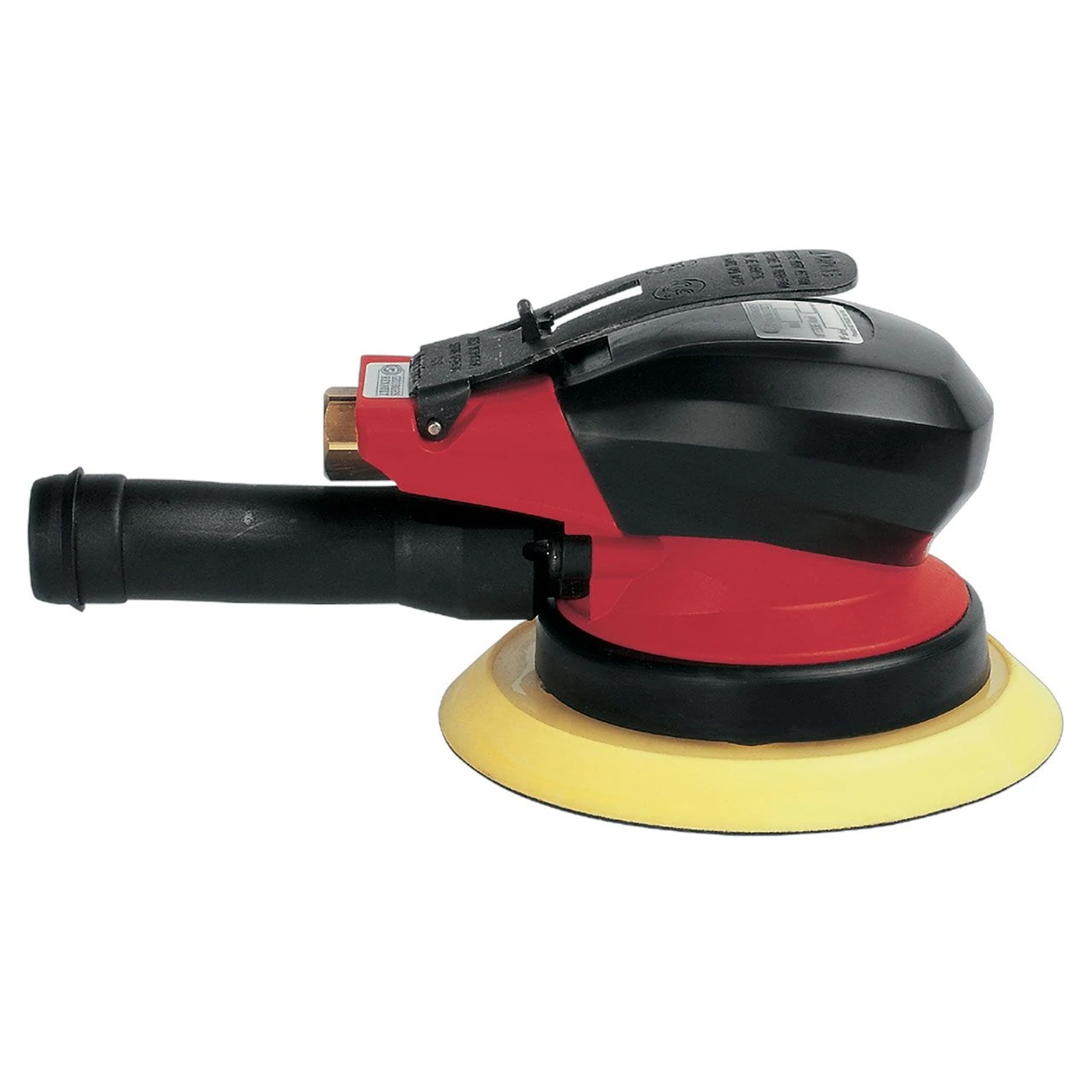 Priemyselná orbitálna brúska 210 W (0,3 HP) pre podložky 5" (125 mm), 3/16" (5 mm) výkmit, samoodvádzanie prachu Chicago Pneumatic CP5306-50SV 6151702130
