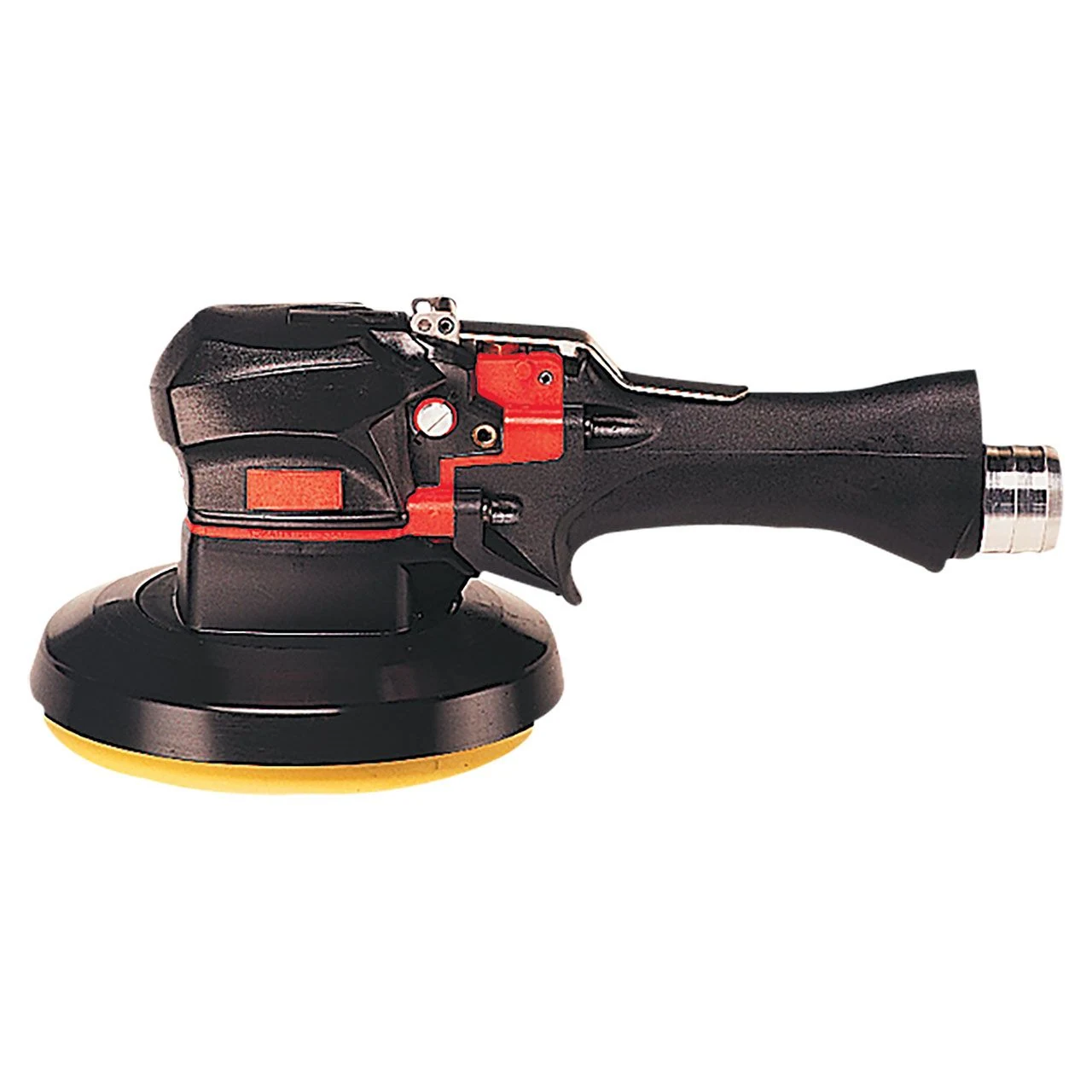 Priemyselná orbitálna brúska 375 W (0,5 HP) s rukoväťou, pre podložky 125 mm (5"), 5/16" (8 mm) výkmit, s centrálnym odsávaním Chicago Pneumatic CP5510-50HCV 6151700910