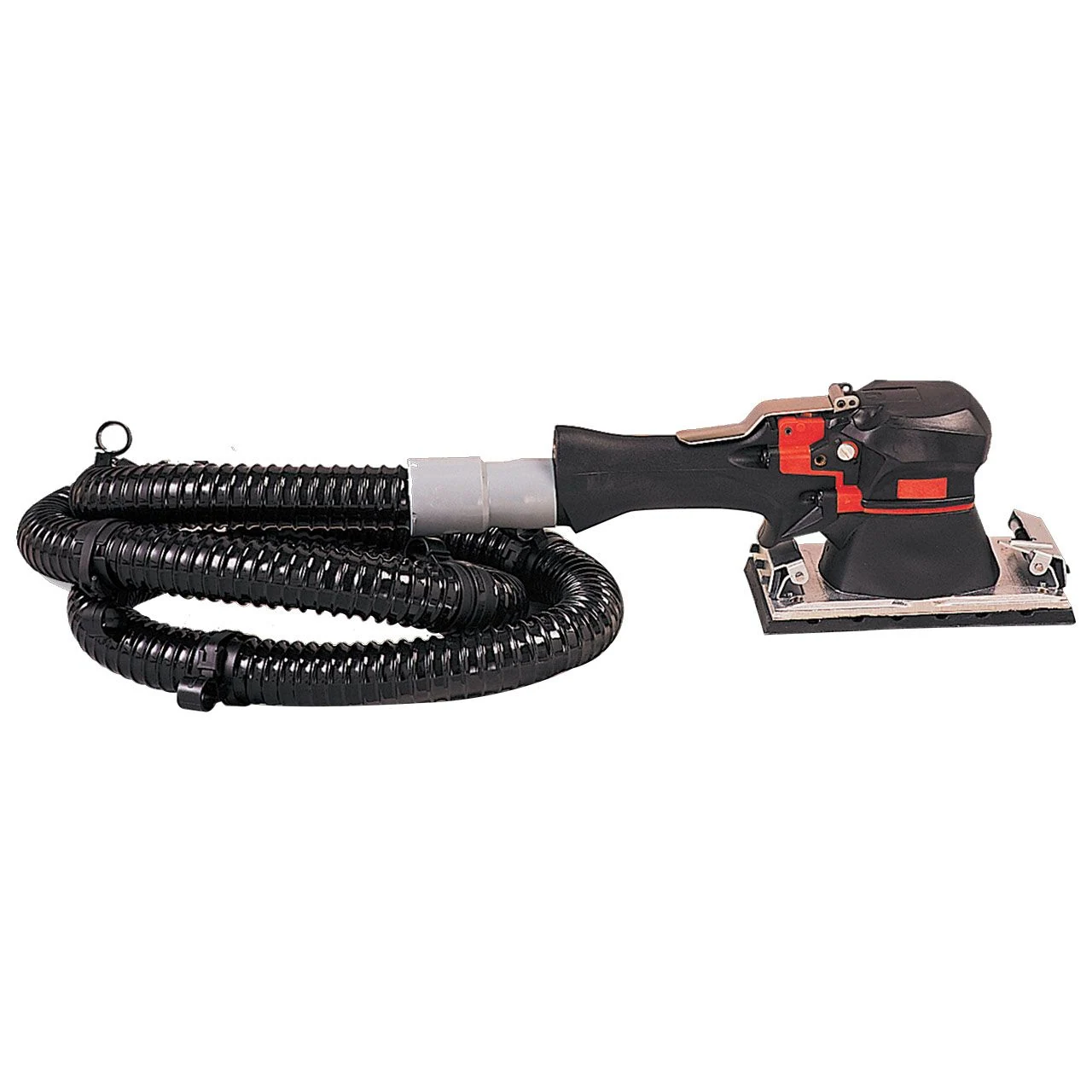 Priemyselná orbitálna brúska 375 W s rukoväťou, podložka 215 × 113 mm, 3/16" (5 mm) výkmit, so samoodvádzaním prachu Chicago Pneumatic CP5506-R8HSV 6151700720