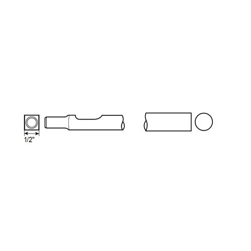 Slepé dláto štvorhranná stopka 1/2" Chicago Pneumatic WP123994