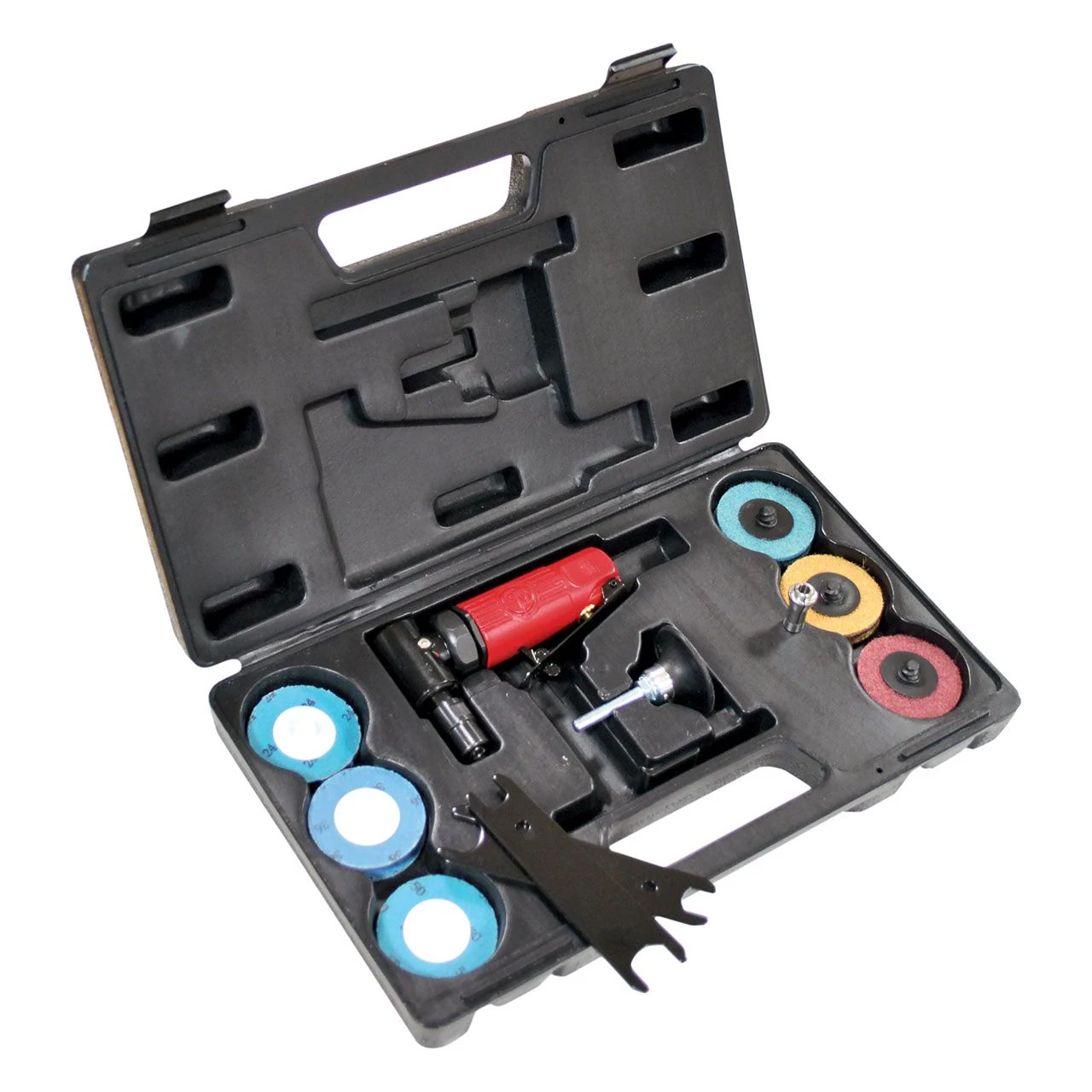 Súprava – 1/4" (6 mm) pneumatická priama brúska Chicago Pneumatic CP875 8941108751