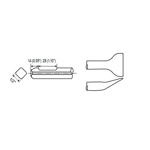 Uhlová stopka qtr. oct. wf 1/2" Chicago Pneumatic 6158046220