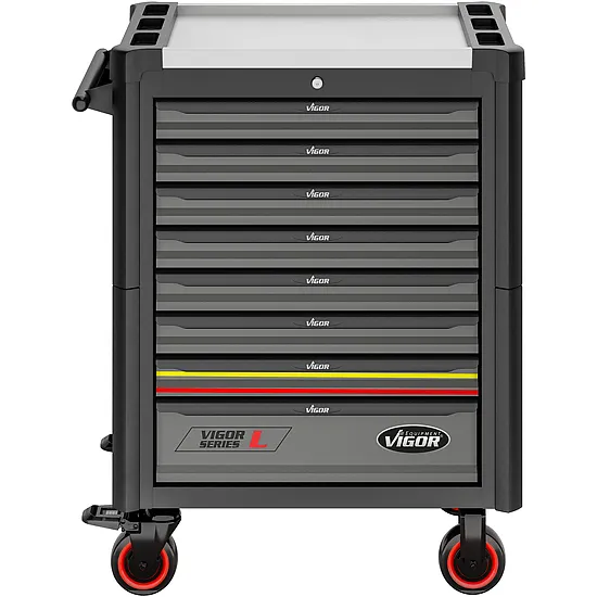 Dielenský vozík radu L, 723 × 459 × 1 002 mm VIGOR V1901-X-EV
