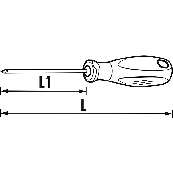 Skrutkovač VDE Torx · Veľkosť T30 VIGOR V2031-T30