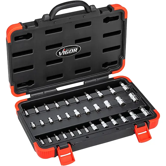 1⁄4″ Nástrčná hlavica · E profil · Veľkosť E5 VIGOR V2186N