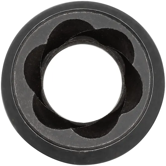 1⁄2″ Špirálová povoľovacia nástrčná hlavica · Profil na vyťahovanie skrutiek · Veľkosť 14 mm VIGOR V2404N-14