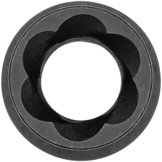 1⁄2″ Špirálová povoľovacia nástrčná hlavica · Profil na vyťahovanie skrutiek · Veľkosť 15 mm VIGOR V2404N-15