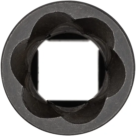 1⁄2″ Špirálová povoľovacia nástrčná hlavica · Profil na vyťahovanie skrutiek · Veľkosť 19 mm VIGOR V2404N-19