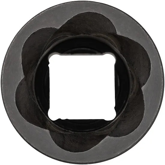 1⁄2″ Špirálová povoľovacia nástrčná hlavica · Profil na vyťahovanie skrutiek · Veľkosť 22 mm VIGOR V2404N-22