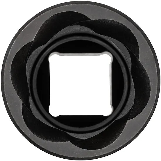 1⁄2″ Špirálová povoľovacia nástrčná hlavica · Profil na vyťahovanie skrutiek · Veľkosť 24 mm VIGOR V2404N-24