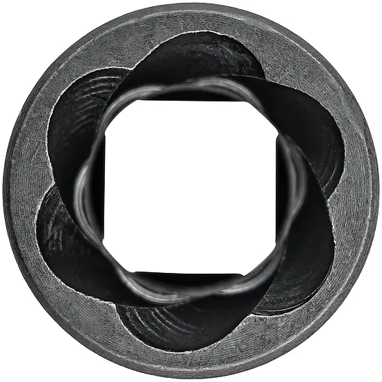1⁄2″ Špirálová povoľovacia nástrčná hlavica · Profil na vyťahovanie skrutiek · Veľkosť 6 mm VIGOR V2404N-6