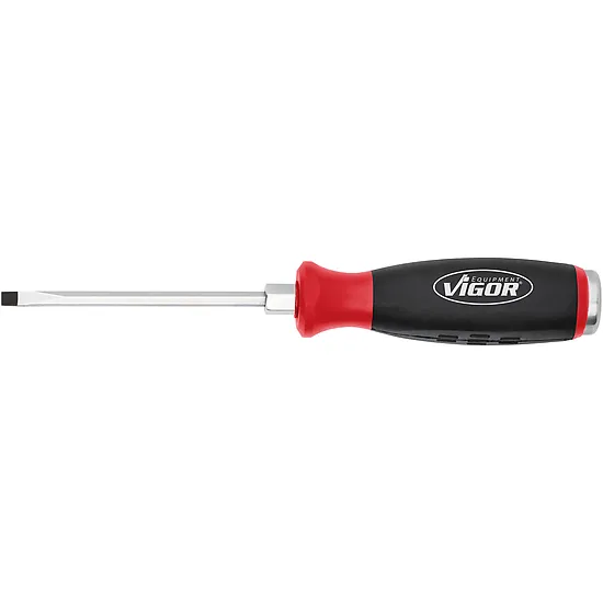 Skrutkovač s úderovou hlavicou · s hnacím štvorhranom · Veľkosť x 5 mm · 1⁄4″ · Plochý profil VIGOR V5010-SL5
