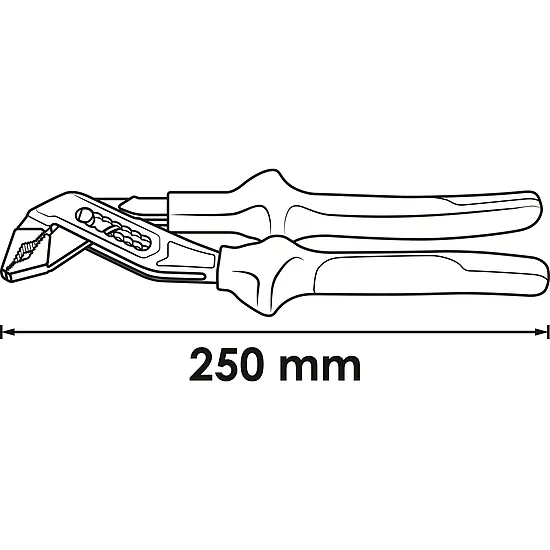 VDE univerzálne kliešte · Rozsah upnutia: 30 mm VIGOR V5631