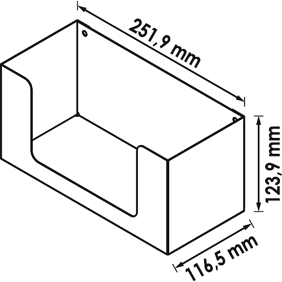 Držiak boxu na rukavice VIGOR V6000-060