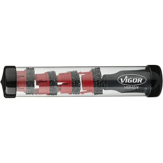 Súprava brúsok na náboje kolies, 6-dielna VIGOR V6840/4