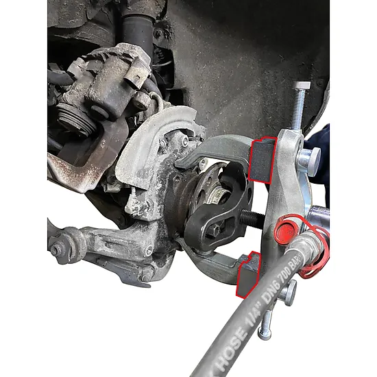 Predlžujúca sada tlačnej nohy · 30 mm · 4-dielna · Wallmek-No: 01-00041-100 VIGOR V8563