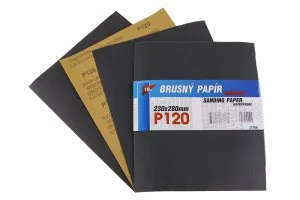 Brúsny papier, výseky a pásy