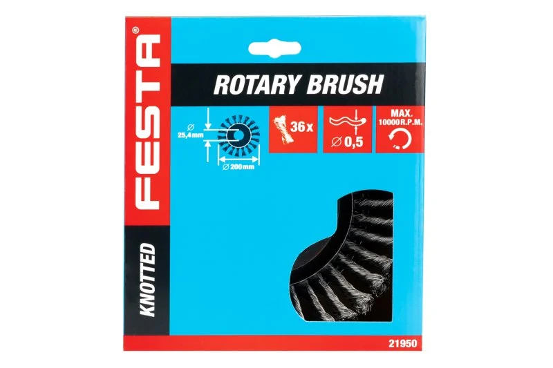 Festa Kefa rotačné miskové vrkoče 200mm upínanie 25.4mm 21950