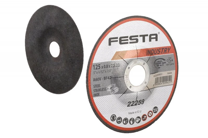 Festa Kotúč rezný Festa Industry na kov 125x0,8x22,2mm 22259
