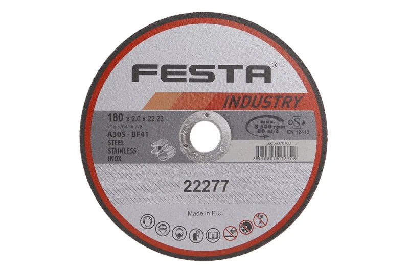 Festa Kotúč 180x2,0x22,2 Forcut Industry 22277 €