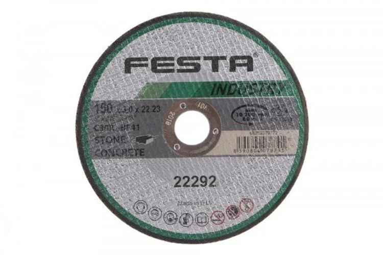 Festa Kotúč brúsny na kameň 150 x 22,2 x 3 mm 22292