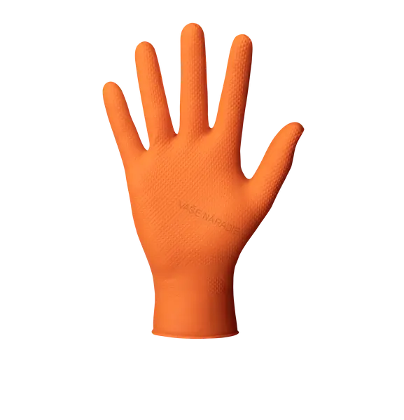 Nitrilové rukavice MERCATOR® Gogrip oranžové 50ks