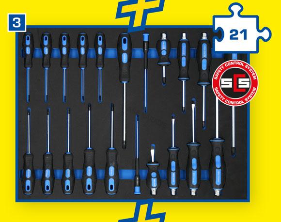 Dielenský vozík s 473 dielnou sadou náradia Brilliant Tools BT153473 + Zadarmo komplet set pre pneuservis