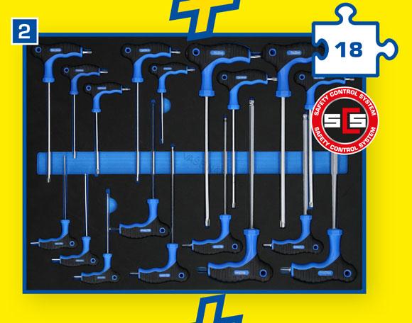 Dielenský vozík s 473 dielnou sadou náradia Brilliant Tools BT153473 + Zadarmo komplet set pre pneuservis