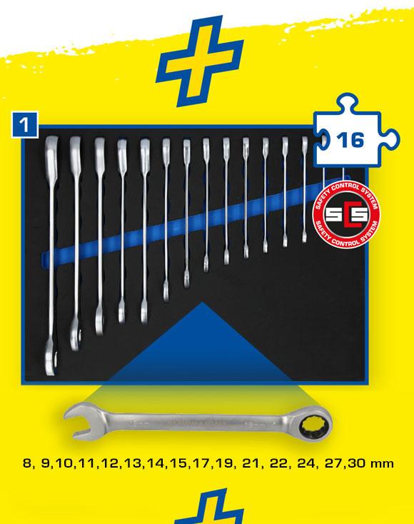 Dielenský vozík s 473 dielnou sadou náradia Brilliant Tools BT153473 + Zadarmo komplet set pre pneuservis